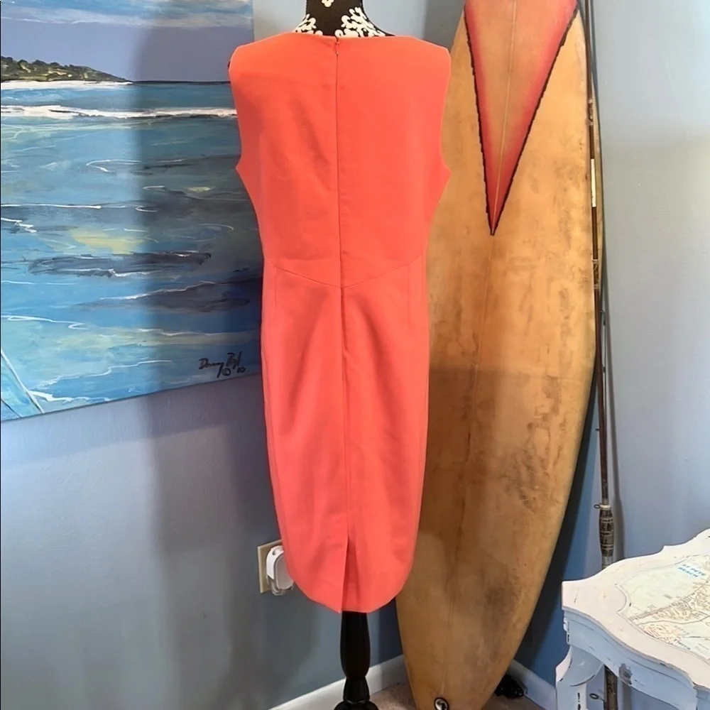 Louis Feraud,Stunning Coral 💯 Virgin Wool,Completely Lined & Sinfully Soft,EUC